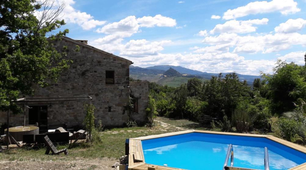 Sasso Erminia R&B Ecosostenibile Novafeltria Dış mekan fotoğraf